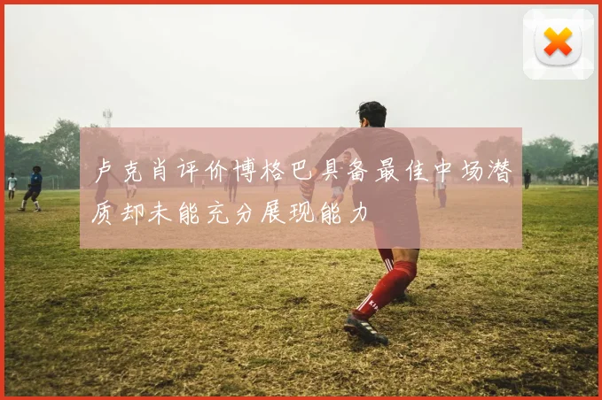 卢克肖评价博格巴具备最佳中场潜质却未能充分展现能力